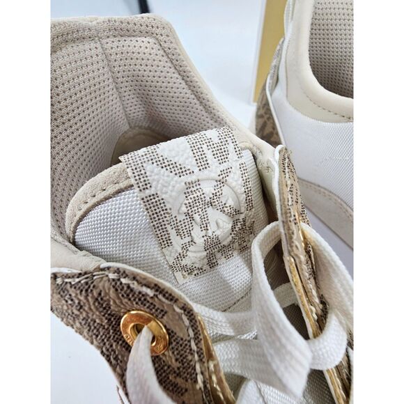 Michael Kors Muse Mesh & Logo Trainer Sneaker Size 8 - Picture 4 of 13